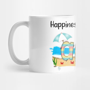 Happiness Is Being An Ama Summer Beach Happy Mother's Day Mug